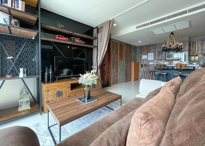 Apartment Loft Style Large 69 Sqmfast Wifi Bts Chong Nonsi Bangkok