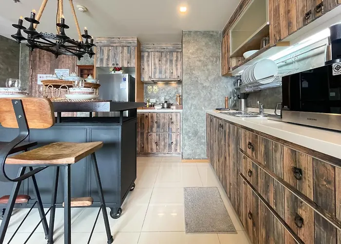 Loft Style Large 69 Sqmfast Wifi Bts Chong Nonsi Apartment Bangkok