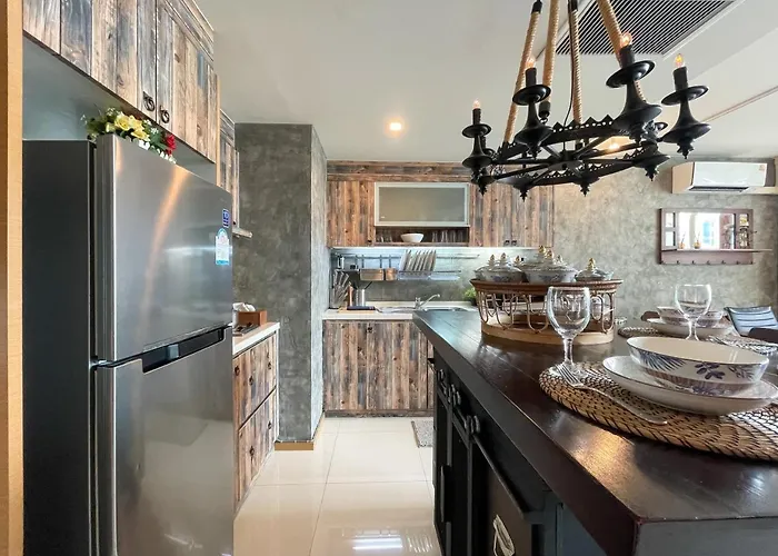 Apartment Loft Style Large 69 Sqmfast Wifi Bts Chong Nonsi Bangkok