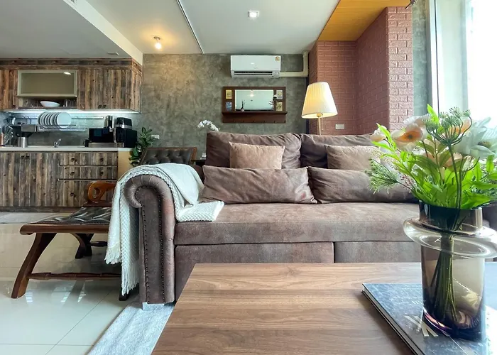 Apartment Loft Style Large 69 Sqmfast Wifi Bts Chong Nonsi Bangkok